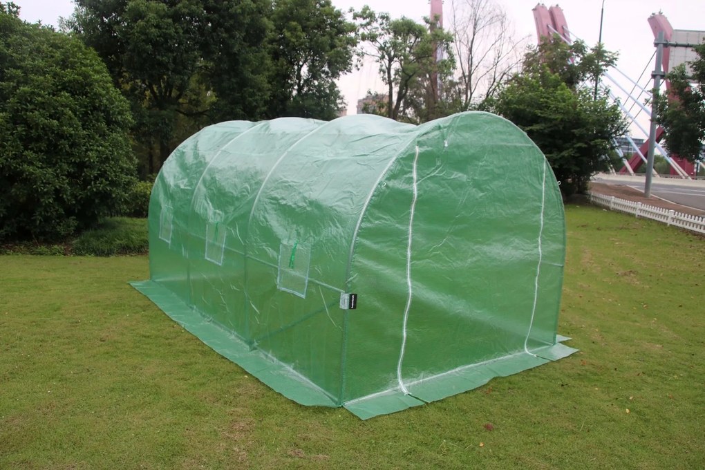 Zahradní fóliovník Berno 4x2,5x2 m zelený