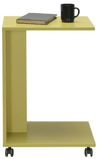 Odkladací stolík 65x35 cm zelená