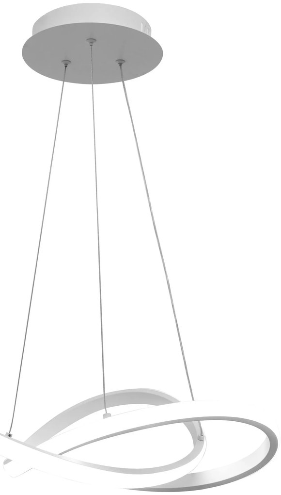 Toolight -  LED stropné svietidlo + diaľkový ovládač APP392-CP, biela, OSW-06908