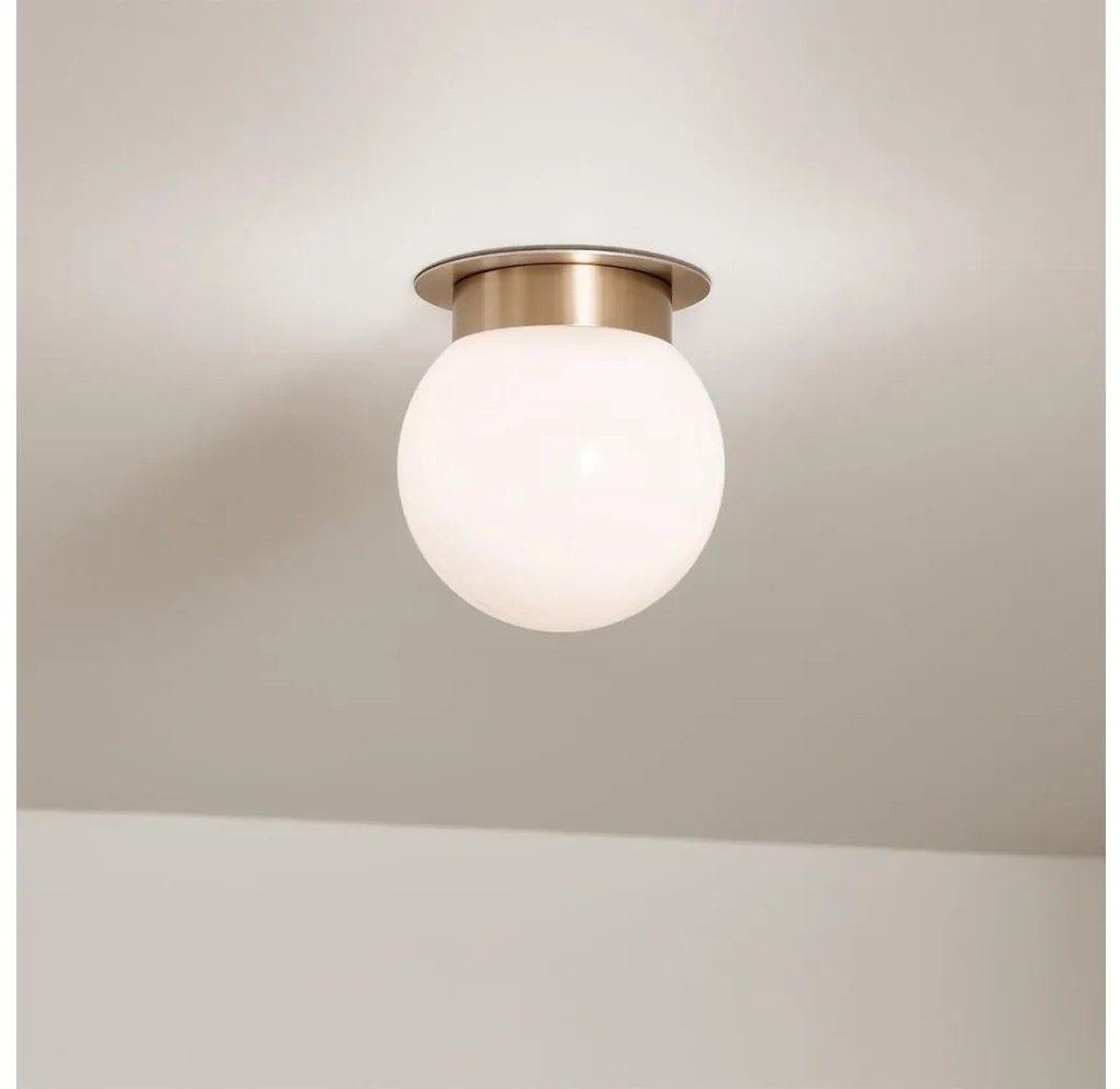 Kichler KL-ALBERS-F-G-CPZ-Stropné svietidlo ALBERS 1xE27/40W/230V pr.20,3cm zlaté