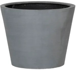 Fiberstone bucket grey 48x40 cm