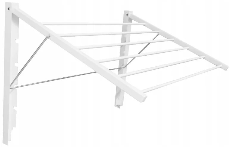 Erga Laponia, nástenný sušiak na bielizeň 82x55x50 cm, biela, ERG-SEP-1078SUSZLAPWH