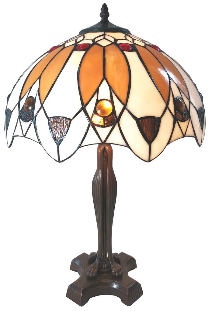 Nočná lampa vitráž Tiffany Ø41*57