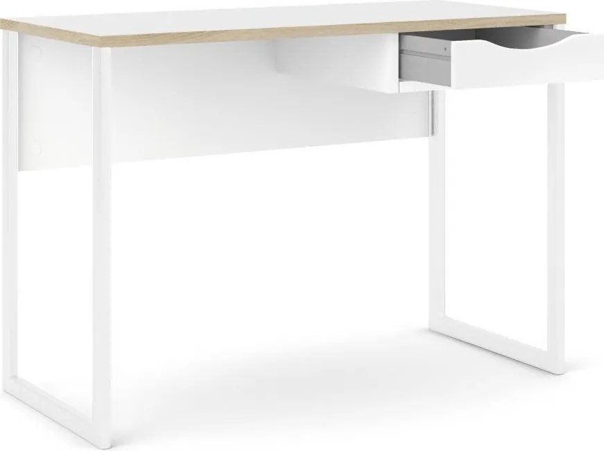 Písací stôl Felixa 513 110 cm hickory Jackson/biely