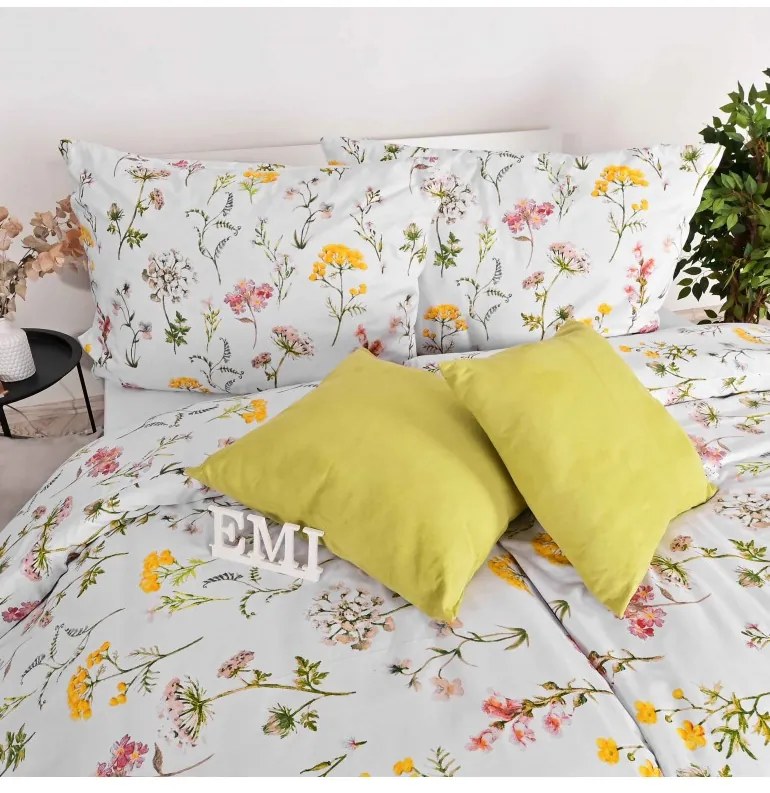 Obliečky bavlnené Luiza EMI, Predĺžený set jednolôžko obsahuje 1x 140x220 + 1x 70x90