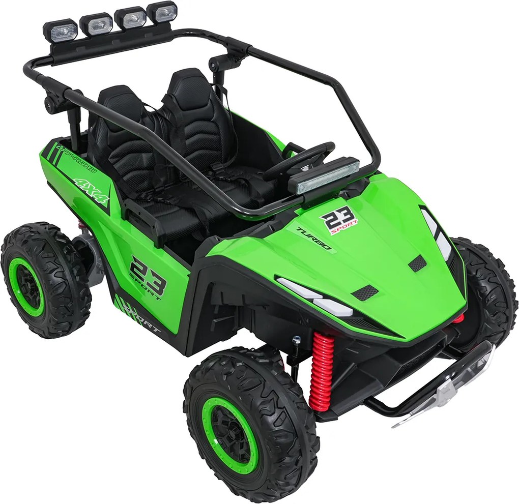 Ramiz Elektrická bugina TURBO 23 pre deti zelená
