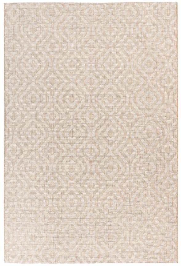 Kusový koberec Nordic 872 taupe – na von aj na doma, 200x290, hnedá, chodba / predsieň, Obsession