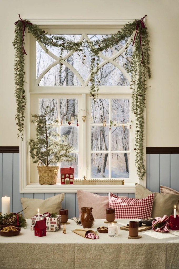 Ib Laursen Umelý stromček v kvetináči Cedar 80 cm