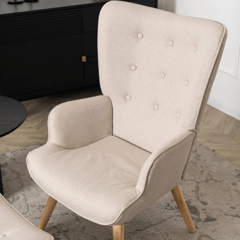 PROXIMA.store - Moderné kreslo LOZANO 2 FARBA: sivá