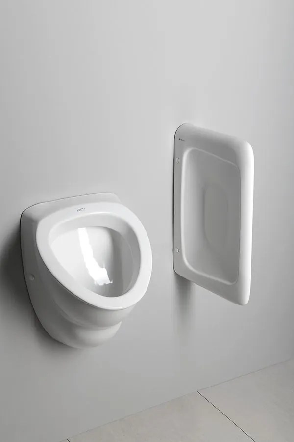 Isvea Isvea, DYNASTY urinál so zakrytým prívodom vody, 39x58cm, 10SZ92001-DS