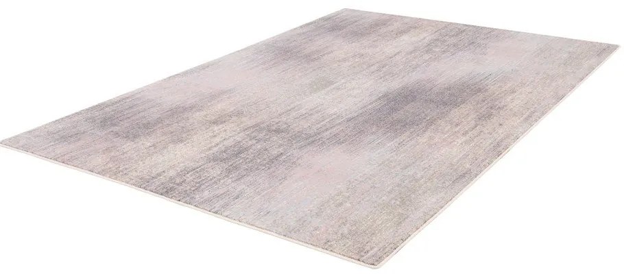Ružovo-sivý vlnený koberec 160x240 cm Calvi rose – Agnella