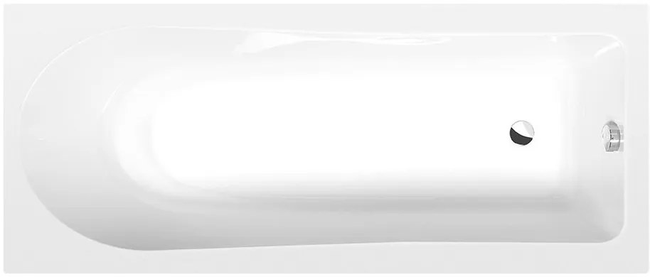 Polysan Polysan, LISA obdĺžniková vaňa 160x70x47cm, biela, 86111