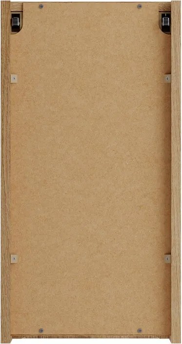 Závěsná horní koupelnová skříňka Nova 83-30-1D dub coast evoke