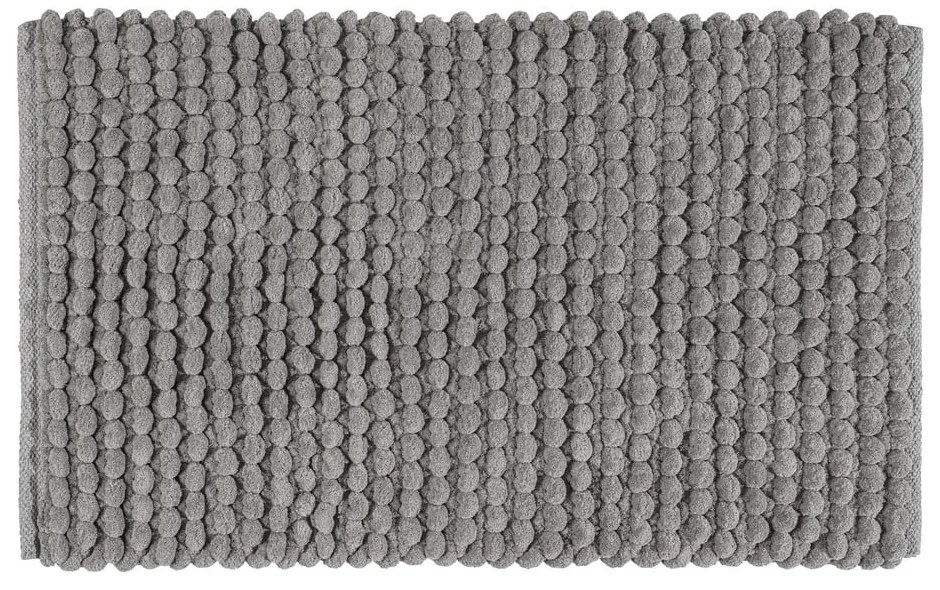 Sivá textilná kúpeľňová predložka 50x80 cm Solivo – Wenko