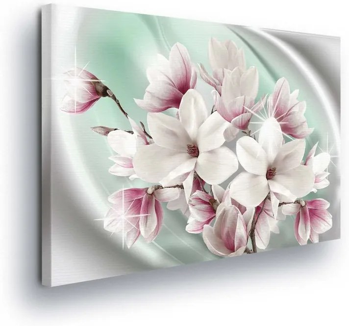 GLIX Obraz na plátne - Magic Pink Bouquet II 100x75 cm