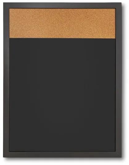 Combi Board – kombinovaná kriedová tabuľa / korok, 450 x 600 mm