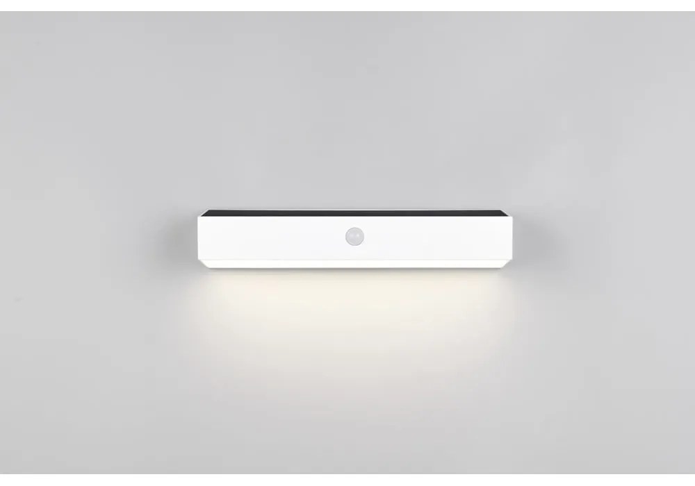 LED nástenné solárne vonkajšie svietidlo (výška 6 cm) Silves – Trio