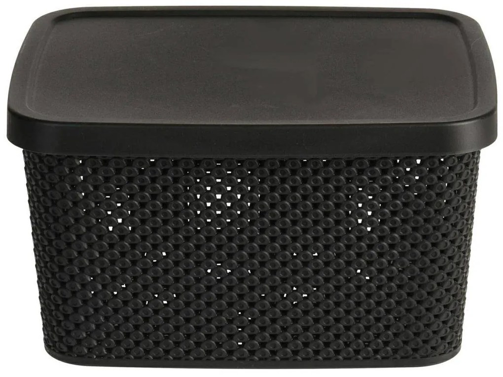 Úložný kôš Black1, 27,5x15x22 cm