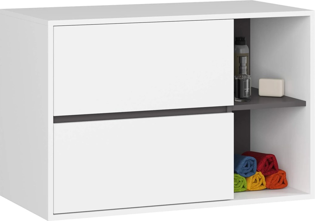 Závesná skrinka pod umývadlo VAMI 90 cm - výber z 6 prevedení