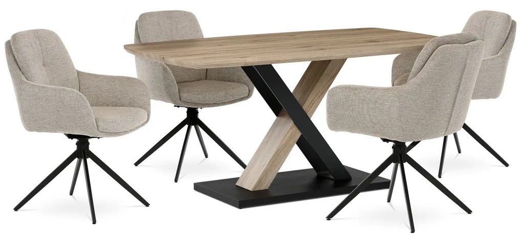 Sada jedálenských stoličiek s vratným mechanizmomDCH-P3174 LAN2, 2 ks