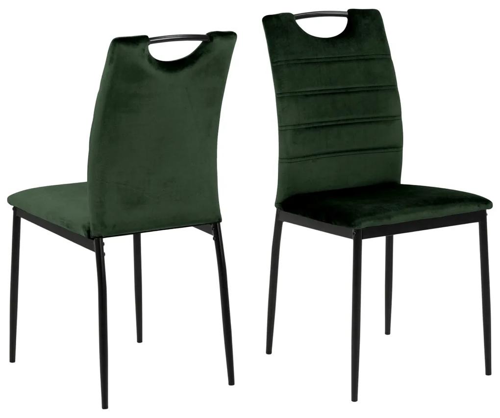 Jedálenská stolička Dia 497 Farba: Zelená