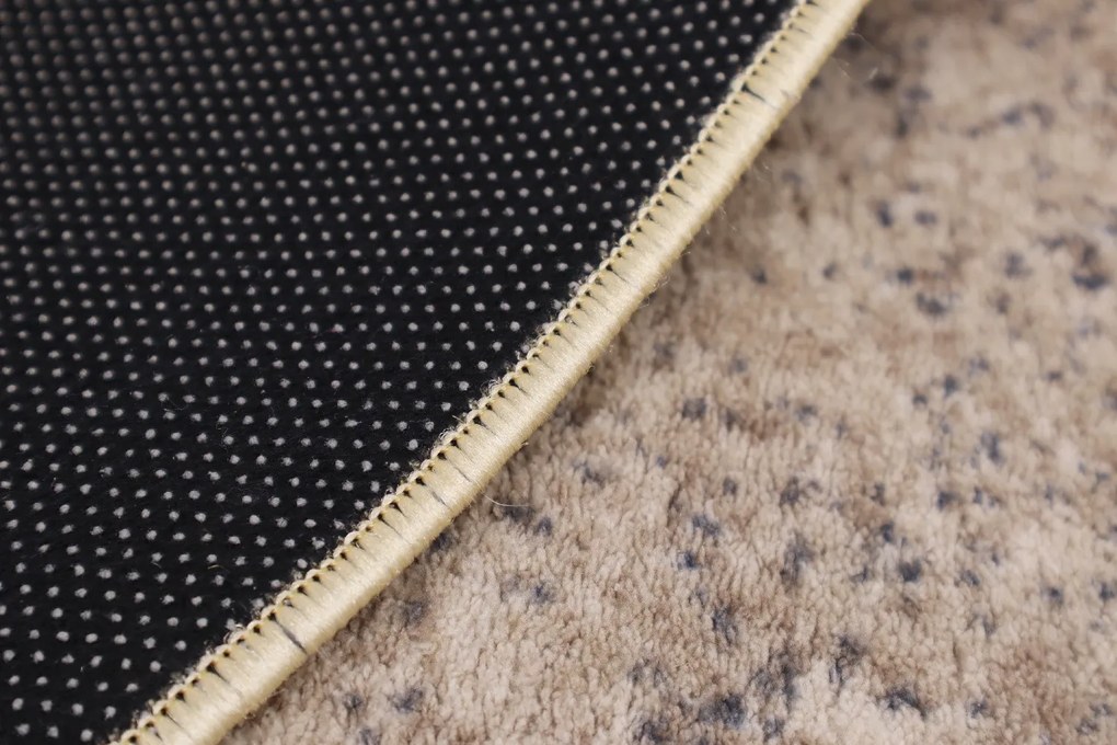 Spoltex, Koberec behúň na mieru Marble 04 béžový, šíre 100 cm, béžová, chodba / predsieň