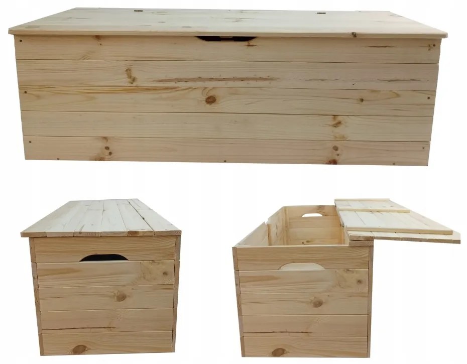 Drevená truhlica KUD M