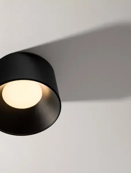 LED čierne moderné stropné svietidlo Atil 35