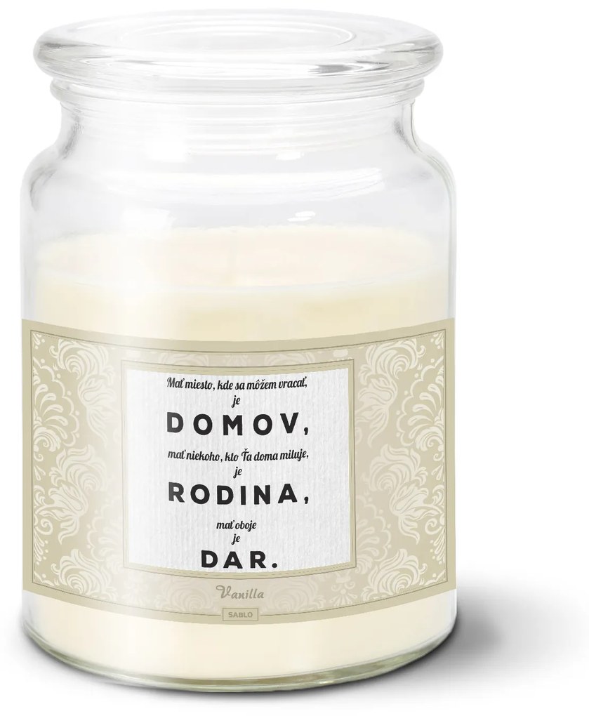 Sablio Sviečka Domov 5 - 500 g