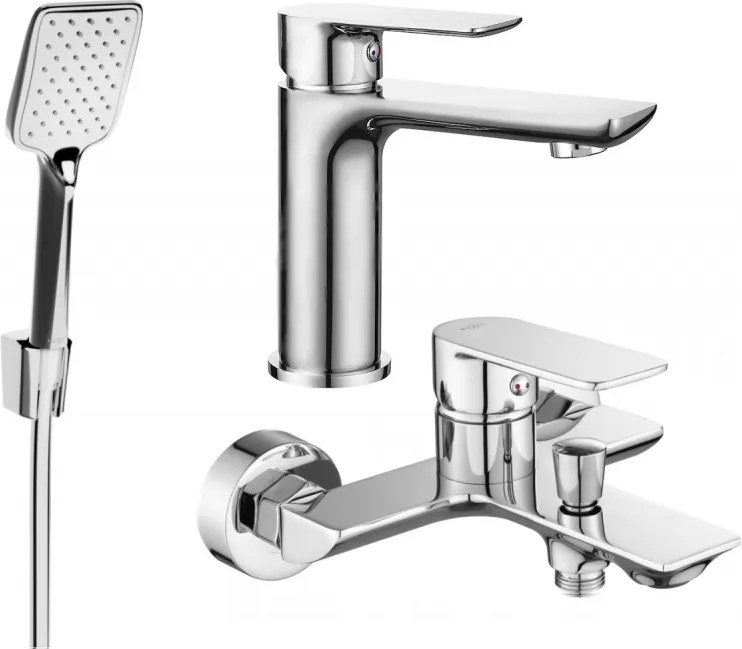 Mexen Alfa R62 vaňová súprava, chrómová - 745703R62-00