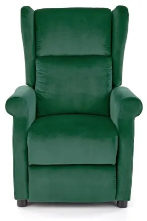 Polohovacie kreslo RELAXA zelené