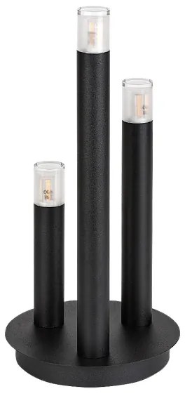 Rabalux 74365 - Stolná lampa RAMIRA 3xG9/5W/230V čierna