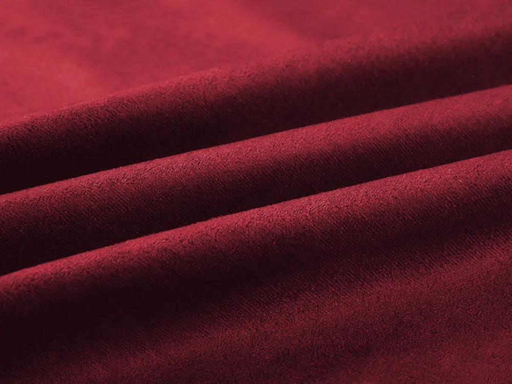Biante Obliečka na vankúš/imitácia brúsenej kože Alcantara ALC-008 Vínovo červená 30 x 50 cm