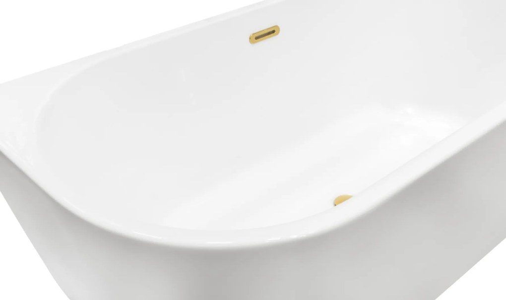 Besco Akrylátová voľne stojaca vaňa Vica NEW CC/SP 150x80 (160x80, 170x80), s prepadom BESCO-Typ výpuste: Alcaplast Click-Clack so štrbinovým prepado…
