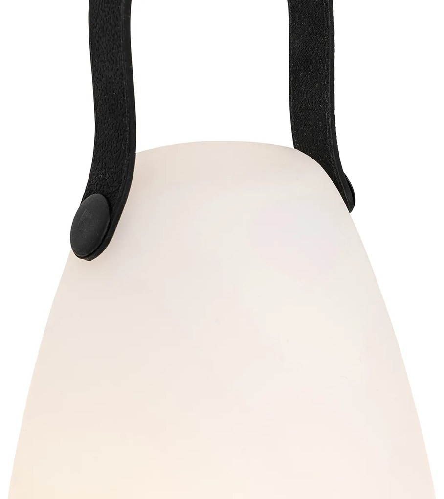 Moderná stolná lampa RGBW nabíjateľná IP54 - Pion