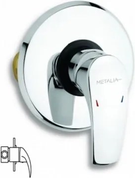 Novaservis Metalia 57 sprchová batéria vrátane podomietkového telesa chróm 57050.0