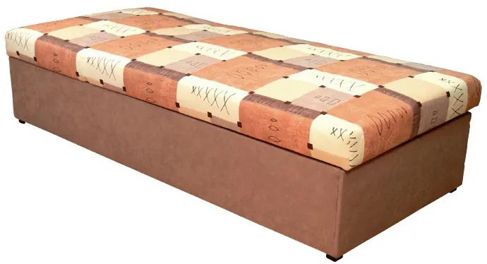 Jednolôžková posteľ (váľanda) 90 cm Pennie (so sendvičovým matracom). Vlastná spoľahlivá doprava až k Vám domov. 774139