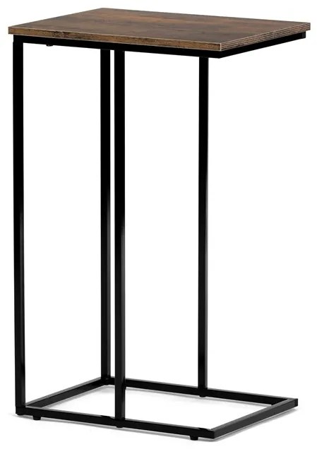 Autronic BONTEC Odkladací stolík 30x40x66cm, mdf, divoký dub, CT-G1040 OAK Farba: Hnedá