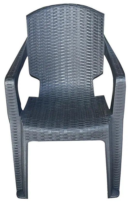 Plastová stolička Infinitty šedá