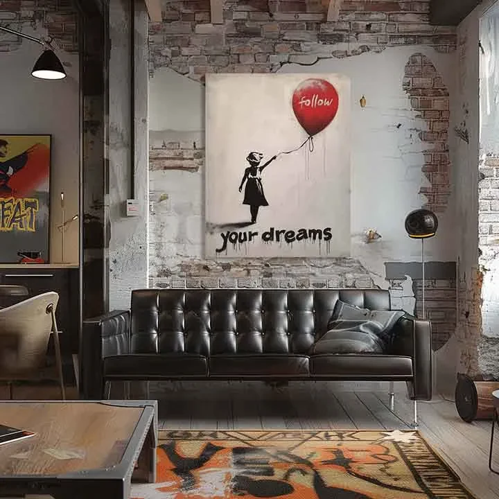 Obraz Follow Your Dreams | Talianske plátno | different dimensions
