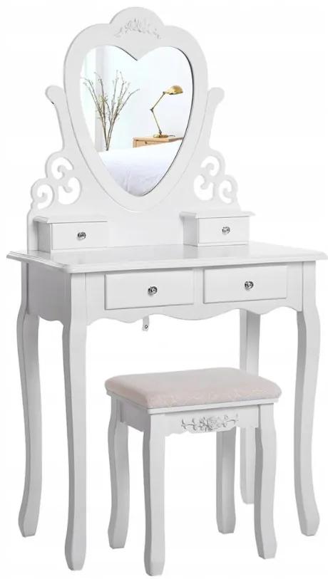 Bestent Toaletný stolík Princess WHITE