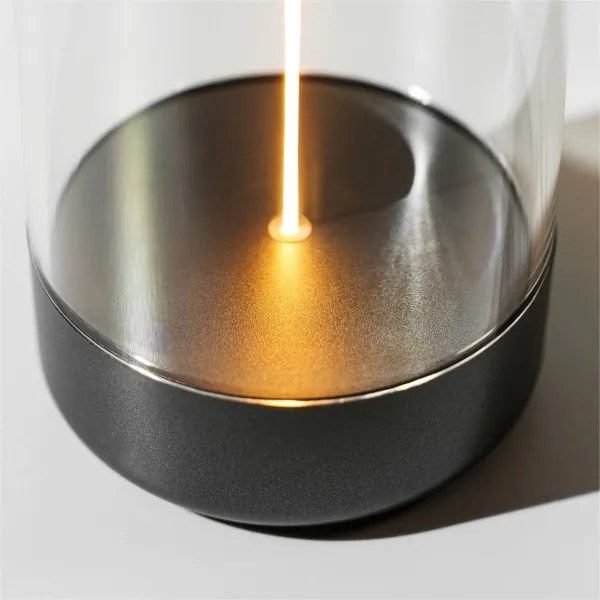 Zuma Line 1001 - LED Stmievateľná nabíjacia lampa ESTERNO LED/0,5W/230V čierna IP54