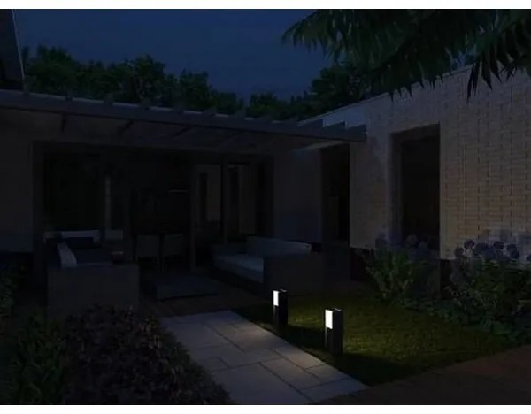 Philips - Vonkajšia lampa BRIDGE 1xE27/14W/230V IP44 40,2 cm