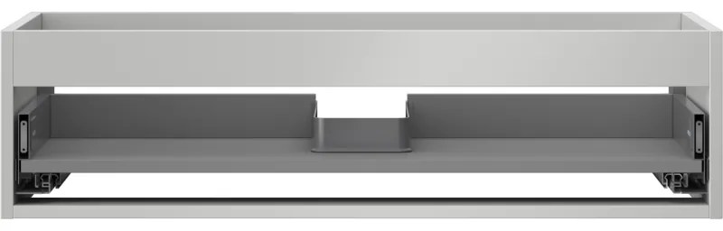 Mexen Box-A, závesná skrinka 90 cm, 1 zásuvka, sivá matná, 91AX0-0900-235-1-62