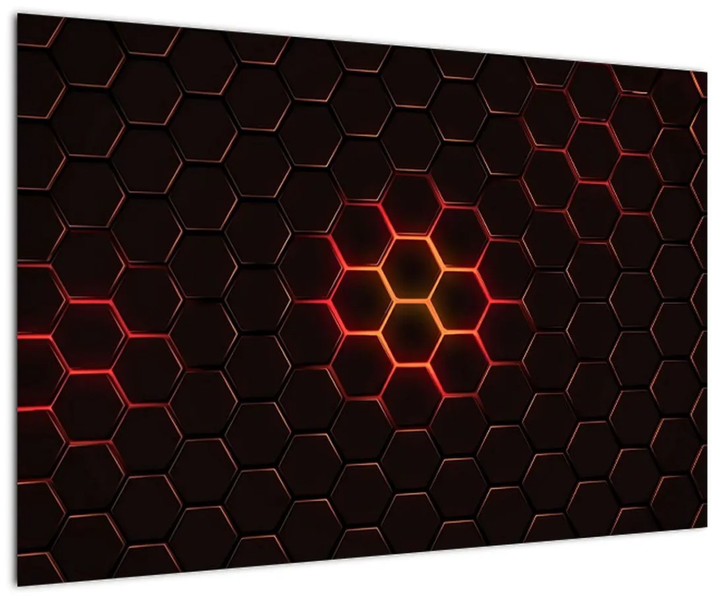 Obraz pletiva (90x60 cm)