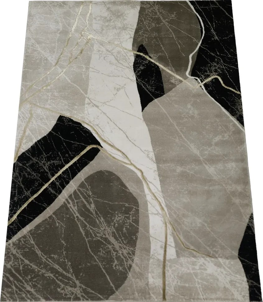 BE Koberec Gloria 3671 GOLD – béžovo hnedý obdĺžnikový Rozmer: 180x260 cm