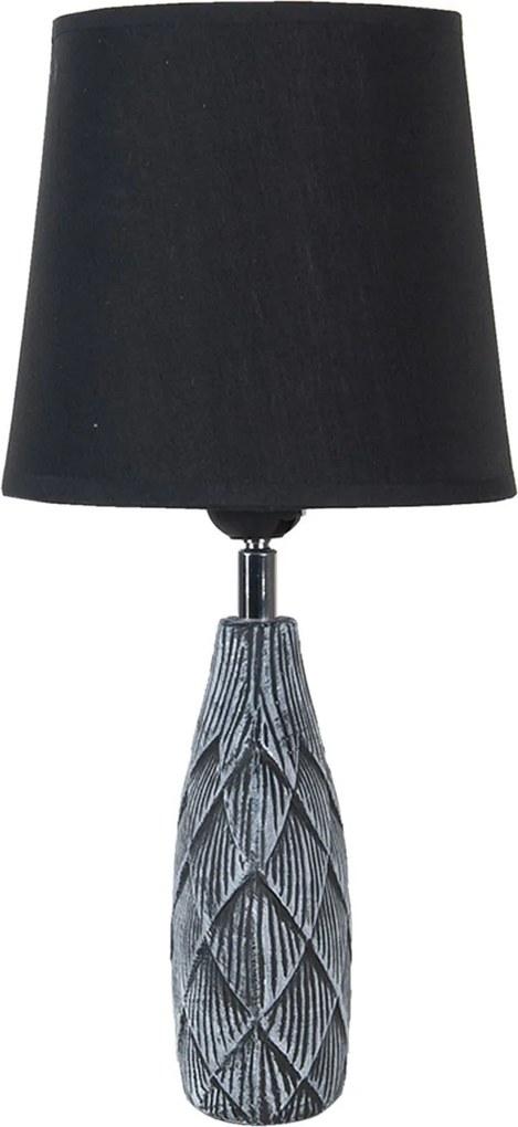 Šedivo čierna stolná lampa Sofia - 26 * 19 * 38 / E27