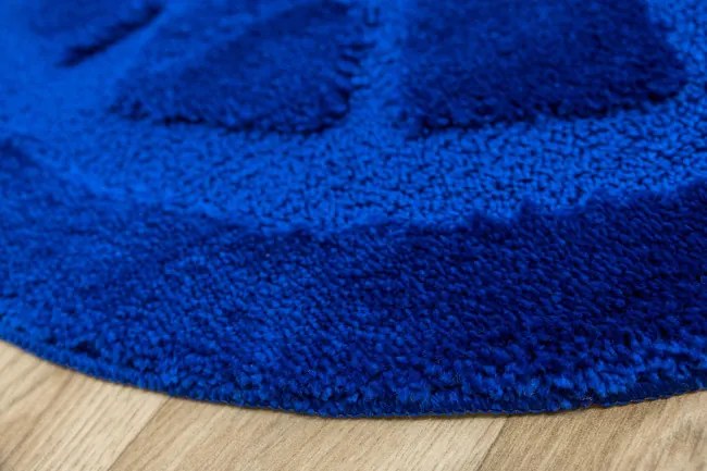 Kúpeľňový koberček Ocean modrý kruh