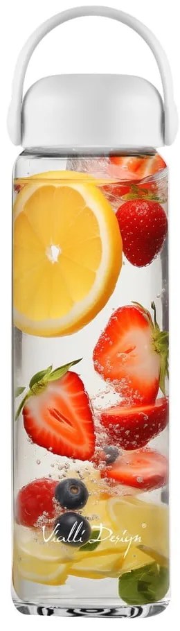 Biela sklenená fľaša 540 ml Fuori – Vialli Design