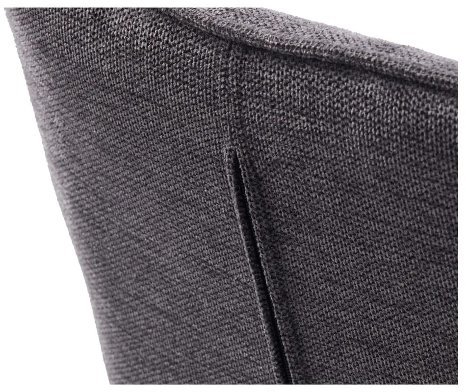 Tmavosivá jedálenská stolička Nolan – Unique Furniture